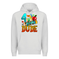 Dove Grey 4th grade dude Premium Hoodie - texasbilliewilder