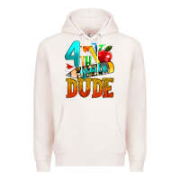 Pale Pink 4th grade dude Premium Hoodie - texasbilliewilder
