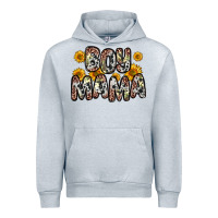 Heather Grey boy mama Urban Hoodie - Zillion Design Studio