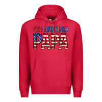 Cardinal all American papa Premium Hoodie - Zillion Design Studio