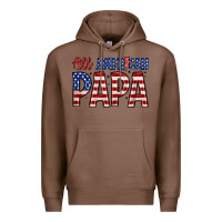 Chestnut all American papa Premium Hoodie - Zillion Design Studio