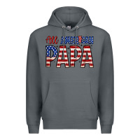 Rock all American papa Premium Hoodie - Zillion Design Studio