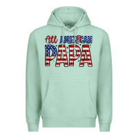 Seafoam all American papa Premium Hoodie - Zillion Design Studio
