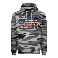 Slate Camo all American papa Premium Hoodie - Zillion Design Studio
