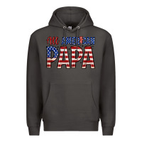 Smoke all American papa Premium Hoodie - Zillion Design Studio