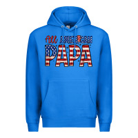 True Royal all American papa Premium Hoodie - Zillion Design Studio