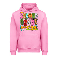Fuchsia Pink second grade energy Urban Hoodie - texasbilliewilder