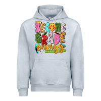 Heather Grey second grade energy Urban Hoodie - texasbilliewilder