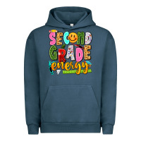 Pigment Midnight Navy second grade energy Urban Hoodie - texasbilliewilder
