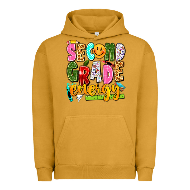Second Grade Energy Urban Hoodie by texasbilliewilder | Teevron