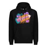 Black Hello 1st Grade Premium Hoodie - RanaPortraitStore