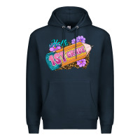 Navy Hello 1st Grade Premium Hoodie - RanaPortraitStore