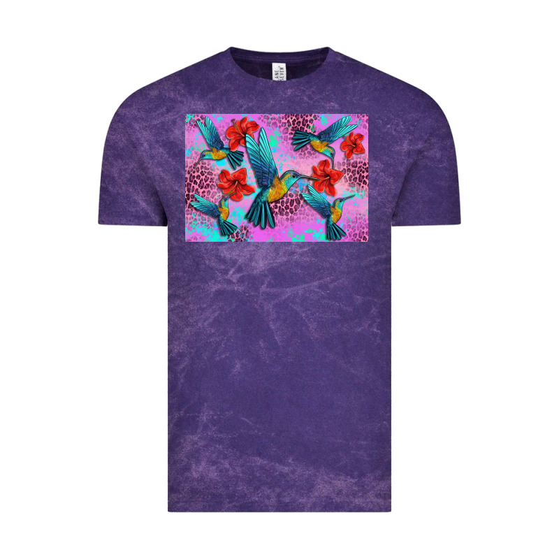 Flower Hummingbird Vintage Tee by Artiststas | Teevron