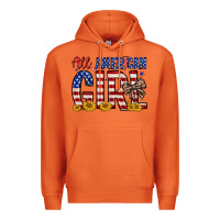 Carrot all american girl Premium Hoodie - Zillion Design Studio