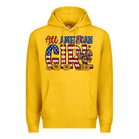 Lemon all american girl Premium Hoodie - Zillion Design Studio