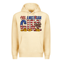 Pina Colada all american girl Premium Hoodie - Zillion Design Studio