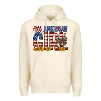 Sandshell all american girl Premium Hoodie - Zillion Design Studio