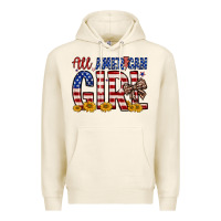 Tofu all american girl Premium Hoodie - Zillion Design Studio
