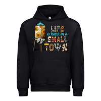 Black life is better in a small town Urban Hoodie - Zillion Design Studio