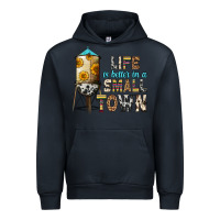 Navy life is better in a small town Urban Hoodie - Zillion Design Studio