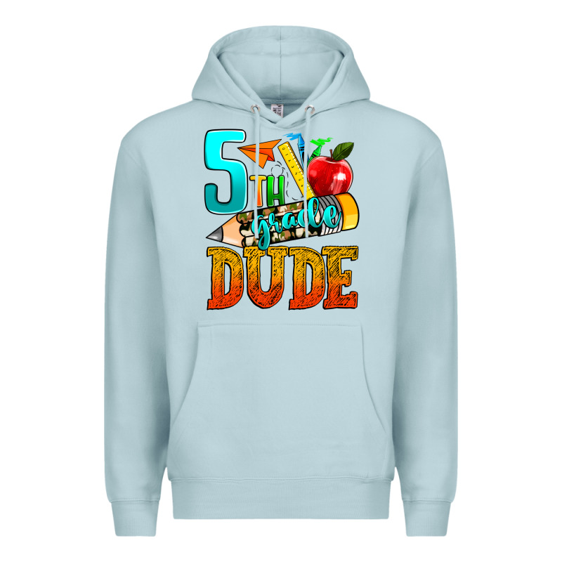 5th Grade Dude Premium Hoodie by texasbilliewilder | Teevron