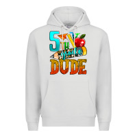 Dove Grey 5th grade dude Premium Hoodie - texasbilliewilder