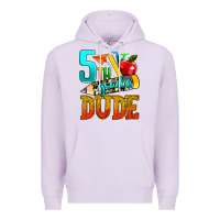 Lilac 5th grade dude Premium Hoodie - texasbilliewilder