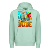 Seafoam 5th grade dude Premium Hoodie - texasbilliewilder