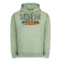 Pigment Oil Green senior 2024 Urban Hoodie - texasbilliewilder