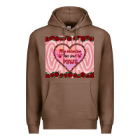 Chestnut my valentine has four paws Premium Hoodie - RanaPortraitStore