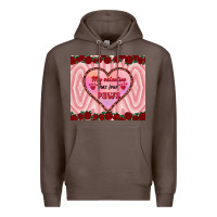 Coffee my valentine has four paws Premium Hoodie - RanaPortraitStore