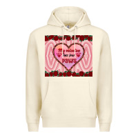 Sandshell my valentine has four paws Premium Hoodie - RanaPortraitStore