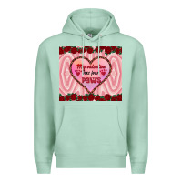 Seafoam my valentine has four paws Premium Hoodie - RanaPortraitStore