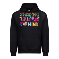 Black shaping little mind Urban Hoodie - texasbilliewilder