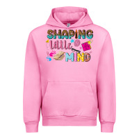 Fuchsia Pink shaping little mind Urban Hoodie - texasbilliewilder