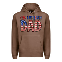Chestnut all american dad Premium Hoodie - Zillion Design Studio