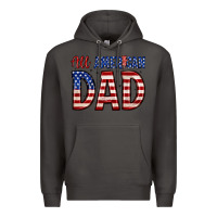 Smoke all american dad Premium Hoodie - Zillion Design Studio