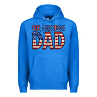 True Royal all american dad Premium Hoodie - Zillion Design Studio