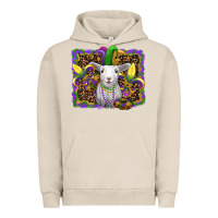 Pigment French Oak mardi gras baby sheep king cake fleur de lis Urban Hoodie - RanaPortraitStore