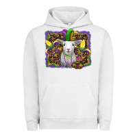 Pigment Lunar Rock mardi gras baby sheep king cake fleur de lis Urban Hoodie - RanaPortraitStore