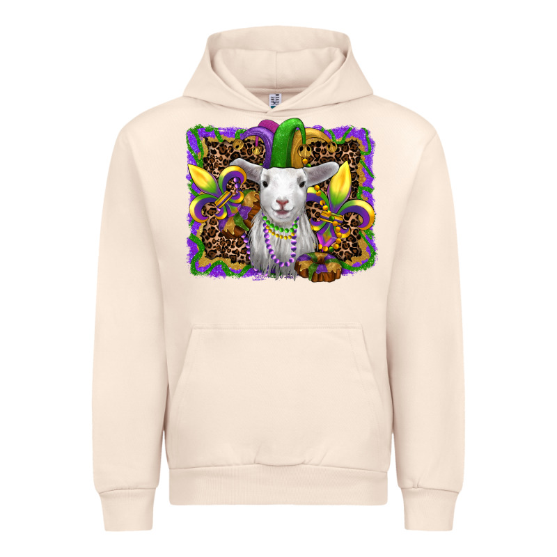 Mardi Gras Baby Sheep King Cake Fleur De Lis Urban Hoodie by RanaPortraitStore | Teevron