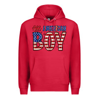 Cardinal all American boy Premium Hoodie - Zillion Design Studio