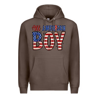 Coffee all American boy Premium Hoodie - Zillion Design Studio