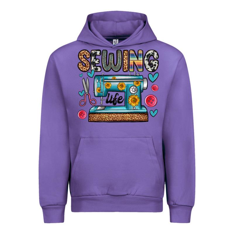 Sewing Life Urban Hoodie by Zillion Design Studio | Teevron