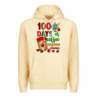 Pina Colada 100 days of coffee and chaos Premium Hoodie - texasbilliewilder
