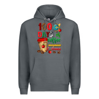 Rock 100 days of coffee and chaos Premium Hoodie - texasbilliewilder