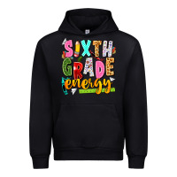 Black sixth grade energy Urban Hoodie - texasbilliewilder