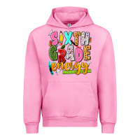 Fuchsia Pink sixth grade energy Urban Hoodie - texasbilliewilder