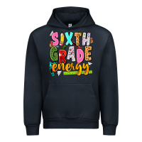Navy sixth grade energy Urban Hoodie - texasbilliewilder