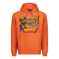 Carrot 100 days of cray cray tbw Premium Hoodie - texasbilliewilder